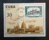 KUBA - Architektura, znaczki na znaczkach czysty