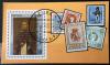 KUBA - Malarstwo, znaczki na znaczkach kasowany