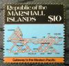 Mapa wysp - Marshall Island czysty