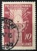 FINLANDIA - 60 lat poczty kasowany