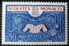 MONAKO - Dzieci zbierajace znaczki, znaczki na znaczkach czysty