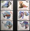 RUMUNIA - Polarnicy rumuscy, statki, znaczki na znaczkach czyste