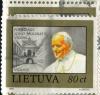 LITWA - Papie Jan Pawe II kasowany zdjcie pogldowe