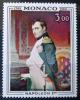 MONAKO - 200 rocznica mierci Napoleona I, malarstwo P. Delaroche czysty