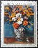 MONAKO - Kwiaty w malarstwie P. Cezanne czysty
