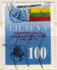 LITWA - Flaga, herb kasowany