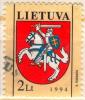 LITWA - Herb, rycerz na koniu kasowany