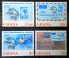 GHANA - 100 lat UPU, znaczki na znaczkach czyste POZYCJA DOSTPNA