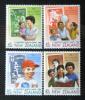 NOWA ZELANDIA - Dzieci, znaczki na znaczkach czyste POZYCJA DOSTPNA
