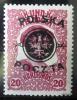 Pierwsze wydanie prowizoryczne tzw. lubelskie nd. ltgr na znaczkach dobroczynnych austro-wgierskiej poczty polowej czysty lady podlepek