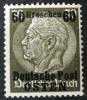 Znaczki niemieckie z 1933-1934r. z portretem Paula Hindenburga czysty